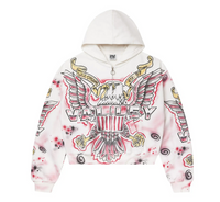 Vale Forever Flag Zip Up 'White'