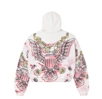 Vale Forever Flag Zip Up 'White'