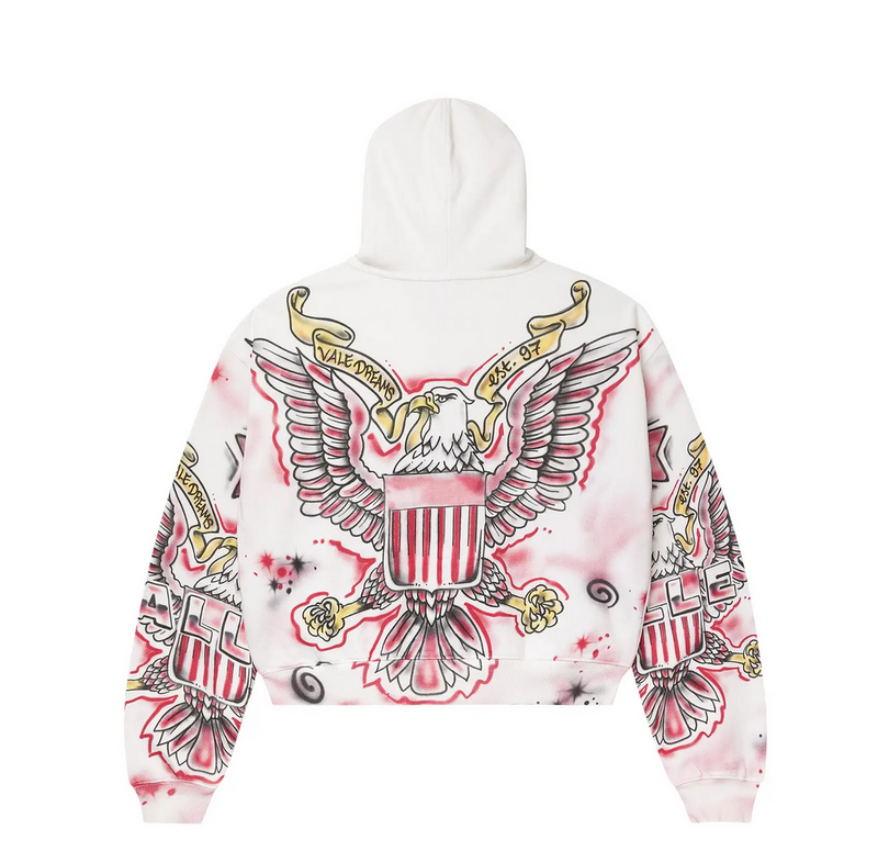 Vale Forever Flag Zip Up 'White'