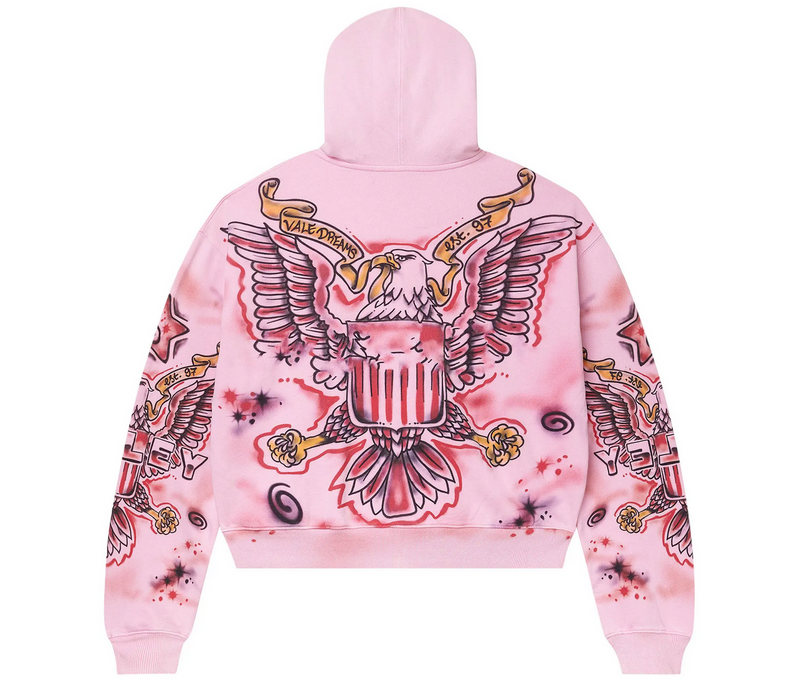 Vale Forever Flag Zip Up 'Pink’