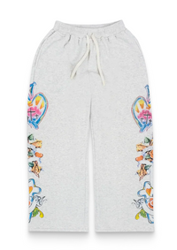 We Are Righteous Risen King Sweatpants Grey