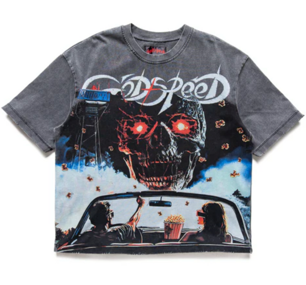 GodSpeed Drive In T-Shirt Grey Wash