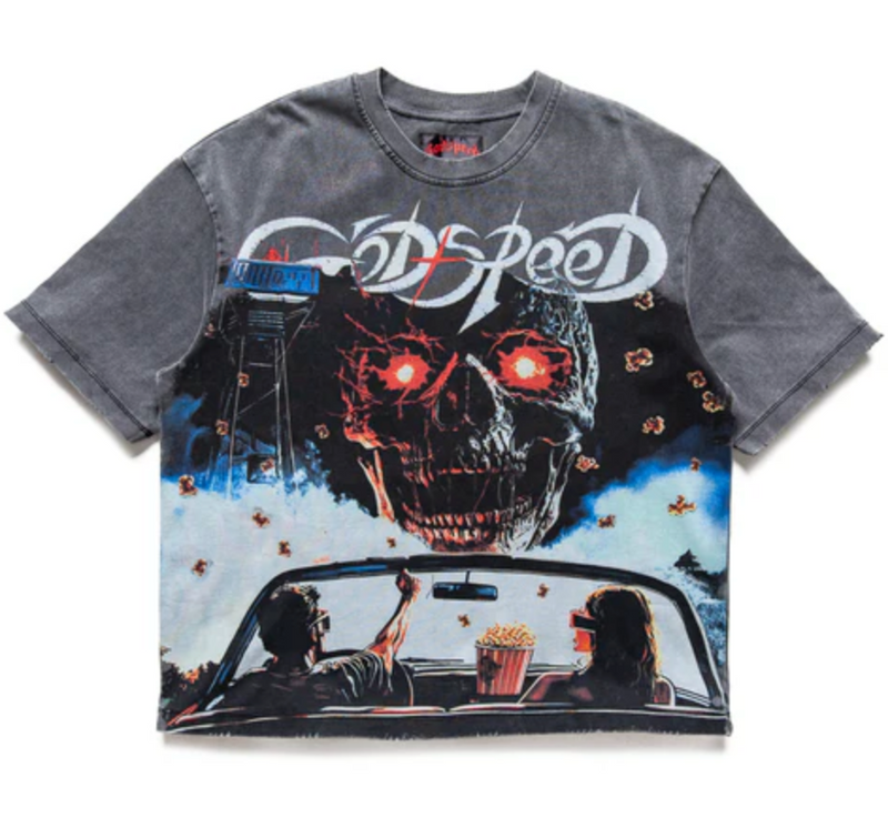 GodSpeed Drive In T-Shirt Grey Wash