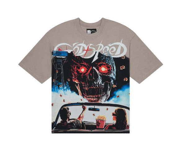 Godspeed Drive-In T-Shirt Stone Grey