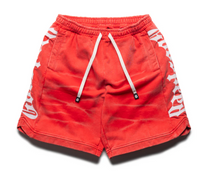 Godspeed Courtside Shorts Red Tie-Dye