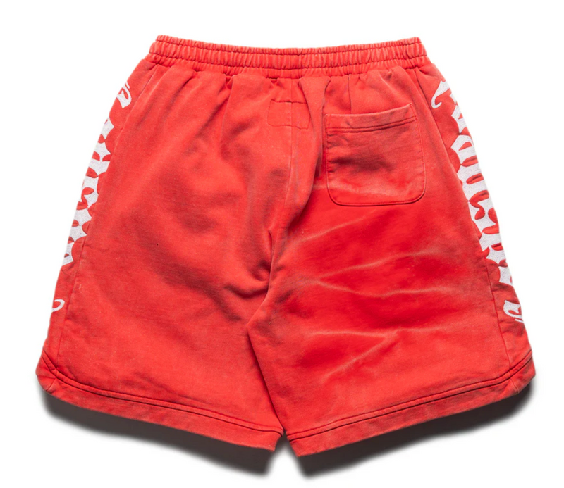 Godspeed Courtside Shorts Red Tie-Dye