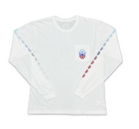 Chrome Hearts Multicolor Dagger L/S Tee "White"