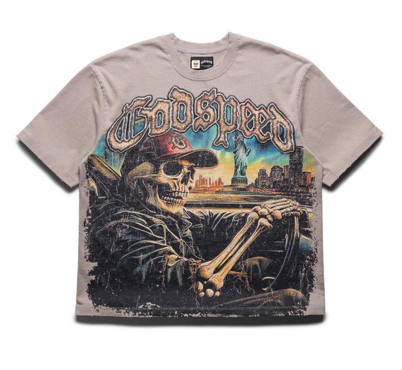 Godspeed Sightseeing T-Shirt (Stone Wash)