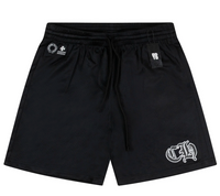 Chrome mesh shorts