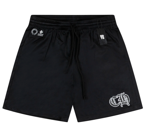 Chrome mesh shorts