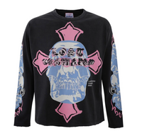 Lost x Unknwnism Long Sleeve - Black/Blue/Pink