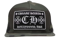Chrome Hearts CH Hollywood Trucker Hat Camo