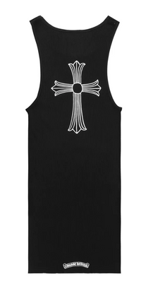 Chrome Hearts T-Bar Logo Tank Top Black