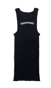 Chrome Hearts Neck Logo Tank Top Black