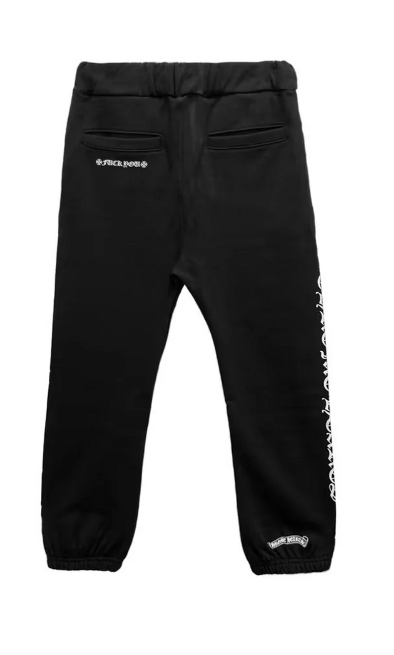 Chrome Hearts Scroll Logo Sweatpants