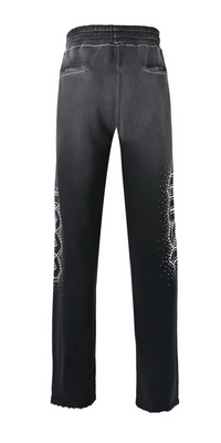 LOST Intricacy Black Rhinestone Sweatpants