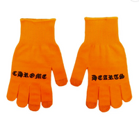 Chrome Hearts Orange Gloves