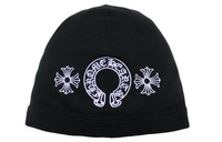 Chrome Hearts Horseshoe Skull Cap Beanie Black