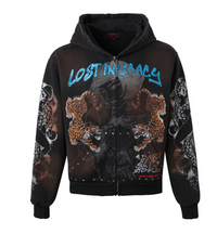 Twin Tiger Zip Up