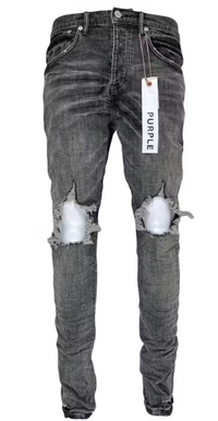 Dirty Blowout Jeans 'Grey'