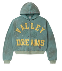 Vale  Bank zip-up hoodie