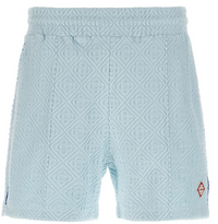 Casablanca Monogram Terry Bermuda Shorts