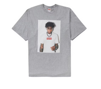 Supreme NBA Youngboy Tee Heather Grey
