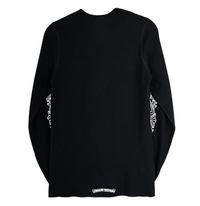 Chrome Hearts Horseshoe 'Floral Thermal Long Sleeve 'Black/White'