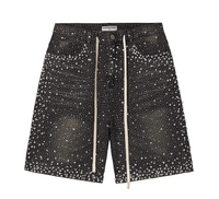 Vale Forever Rainstorm Jorts Black