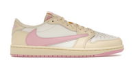 Jordan 1 Travis Scott Shy Pink Low