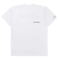 Chrome Hearts Scroll Logo White Tee