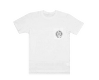 Chrome Hearts Horseshoe Logo Pocket T-Shirt 'White'