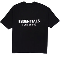 Fear of God Essentials Classic Short Sleeve Tee 'Jet Black'