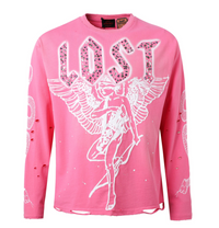 Lost intricacy Pink Lost 'Ange'l Long Sleeve