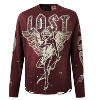 Lost intricacy 'Maroon' Lost Angel Long Sleeve