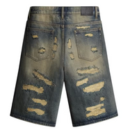 LOSTSHDWS Dstry Denim Short Shorts'Bone'