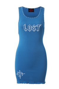 Lost intricacy 'Blue' Icon Dress