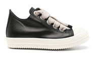 Rick Owens Jumbolace Low leather sneakers
