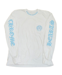 Chrome Hearts St. Barths White/Blue Long Sleeve