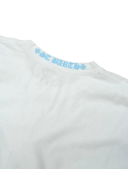 Chrome Hearts St. Barths White/Blue Long Sleeve