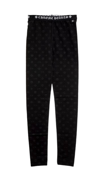 Chrome Hearts Monogram Leggings Black