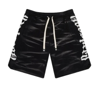 GodSpeed CourtSide Shorts (Black Tie Dye)