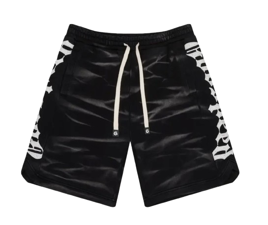 GodSpeed CourtSide Shorts (Black Tie Dye)
