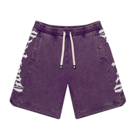 GodSpeed CourtSide Shorts (Grape Wash)