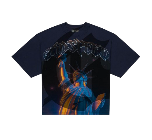 GodSpeed Purple City T-Shirt (Navy)