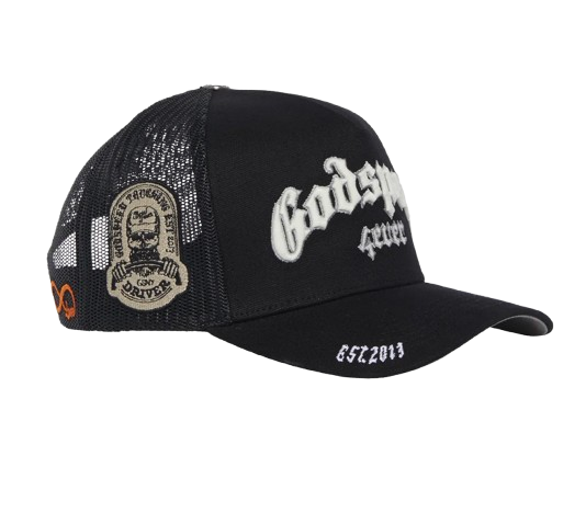 GodSpeed GS Forever Hat Black/White