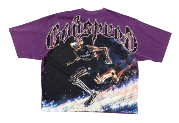 GodSpeed GSPD Run Club T-Shirt (Grape)