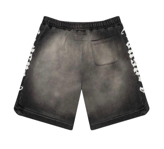 GodSpeed Courtside Shorts Black Sun Fade