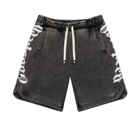 GodSpeed CourtSide Shorts Charcoal Wash
