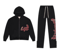 Godspeed OG Logo Sweatsuit V2 (Black/Red)
